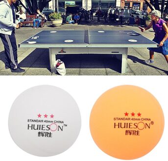50 Stuks 3-Star Standaard 40Mm Tafeltennis Ping Pong Ballen Indoor Games geel