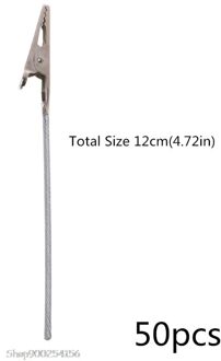 50 Stuks 4 Inch Diy Ambachtelijke Draad Clip Kaart & Noot & Foto & Foto & Memo Houder Clips Party alligator Klem Klei & Cake D11 20 12cm