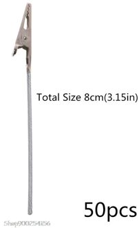 50 Stuks 4 Inch Diy Ambachtelijke Draad Clip Kaart & Noot & Foto & Foto & Memo Houder Clips Party alligator Klem Klei & Cake D11 20 8cm