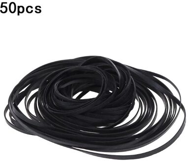 50 Stuks 40-135Mm Universele Mix Cassette Tape Machine Riemen Diverse Gemeenschappelijke Platte Rubber Riem Voor Recorders Walkman dvd Drive