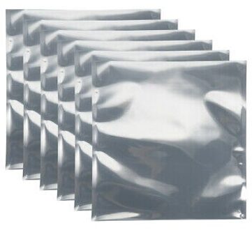 50 STUKS Anti Statische Zak Schild Afscherming Zak, Platte Open Top, 9.4 "x 9.8"
