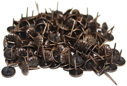 50 Stuks Antiek Brons Bekleding Nail Sieraden Wijn Case Box Sofa Decor bronzen