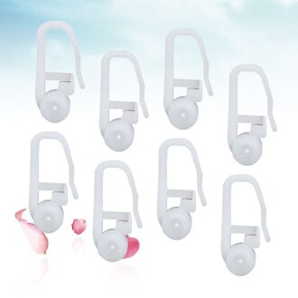 50 Stuks Bed Gordijn Speciale Haak Accessoires Gordijn Opknoping Ring Gordijn Roll Universele Gordijn Rolgordijn Schuiven Gordijn Hoo