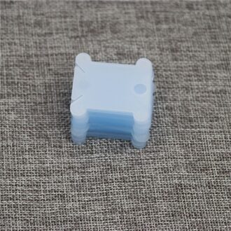 50 Stuks Borduren Floss Craft Draad Spoel Kruissteek Opslag Houder Plastic Tim Borduurgaren Opslag Classificatie blauw