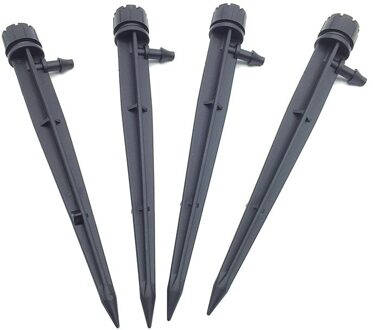 50 stuks Invoegen grond Tuin watering Aspersor druppelirrigatie Verstelbare Sprinkler 360 graden Drippers onderhoud apparatuur