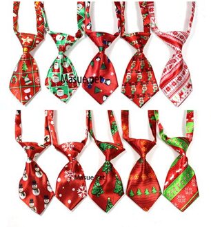 50 Stuks Kerst Hond Stropdassen Strikjes Handgemaakte Verstelbare Pet Dog Ties Festival Dassen Hond Grooming Accessoires Benodigdheden