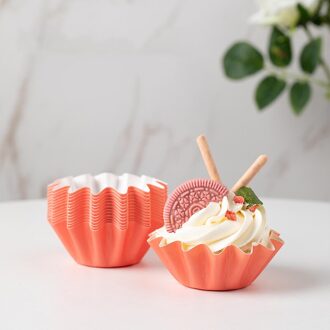 50 Stuks Kleurrijke Cupcake Papier Muffins Cupcake Liner Bakken Cup Lade Bakken Muffin Cup Case Cake Decorating Tool Party supply 3