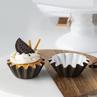 50 Stuks Kleurrijke Cupcake Papier Muffins Cupcake Liner Bakken Cup Lade Bakken Muffin Cup Case Cake Decorating Tool Party supply 4
