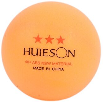 50 Stuks Materiaal Tafeltennis Ballen 3 Ster 40 + Abs Plastic Ping Pong Ballen Tafeltennis Training Ballen Oranje