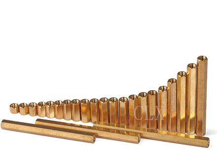 50 Stuks Messing Standoff Spacer M3 Vrouwelijke X M3 Vrouwelijke 6 Mm 8 Mm 10 Mm 12 Mm 15 Mm 20 Mm Pijlers Moer M3-20MM