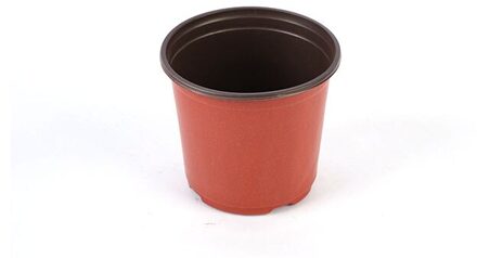 50 Stuks Mini Plastic Ronde Bloempot Houder Plantenbakken Terracotta Kwekerij Planter Home Decor Lkj Verfijning 90mm