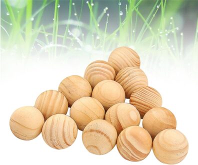50 Stuks Natuurlijke Cederhout Ballen Moth Repellent Voor Laden Opbergdozen Kasten