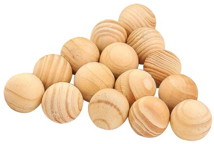 50 Stuks Natuurlijke Cederhout Ballen Moth Repellent Voor Laden Opbergdozen Kasten