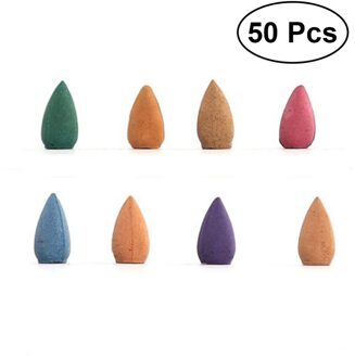 50 Stuks Natuurlijke Terugstromen Pagode Indoor Wierook Kegel Huishoudelijke Aromatherapie Eaglewood