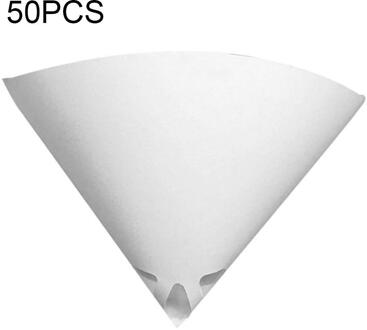 50 Stuks Paper Verfzeefjes Papier Verf Conische Theezeven Trechter Zeef Tool Kegel Mesh Verf Filter Z0T6