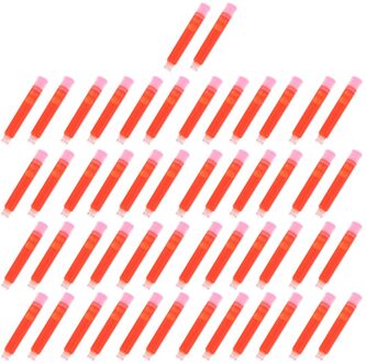 50 Stuks Universele Vulpen Inkt Sac Cartridges Pen Refill Kantoorbenodigdheden roze