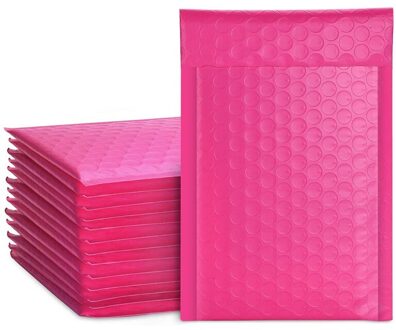 50 Stuks Van Polyethyleen Bubble Mailing Zak (Ongeveer 18X23 Cm) Gewatteerde Envelop 000 Bubble Mailing Zak