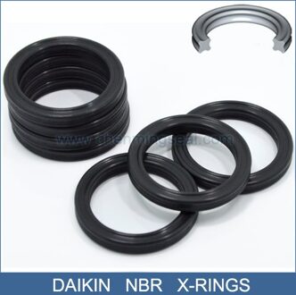 50 Stuks Veel Quad Ring ID10.82 X Cs 1.78Mm AS013 X-Ringen NBR70 Idxcs Nitril Rubber Afdichtingen hydraulische Onderdelen