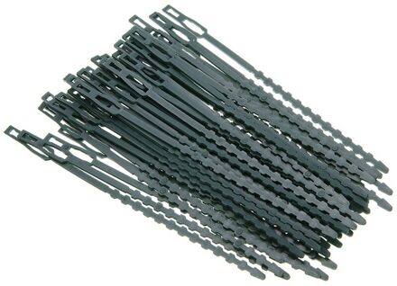50 Stuks Verstelbare Plastic Plant Kabelbinder Herbruikbare Plant Klimmen Armatuur Kas Planten Kit Tuinieren Leveringen