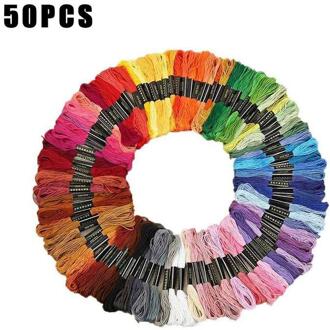 50 Vergelijkbare Dmc Kruissteek Katoen Borduurgaren Floss Naaien Strengen Craft Eco Katoenen Borduurgaren