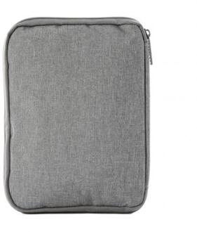 50% Verkoop! Draagbare Reizen Horloge Band Organizer Horlogeband Houder Opbergtas Rits Zakje grijs