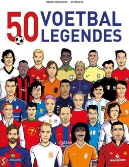 50 Voetballegendes -  JP Moulin, Mauro Marhesi (ISBN: 9789464841527)