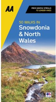 50 Walks In Snowdonia & North Wales - Aa 50 Walks