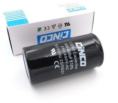 500-600Uf 250-450V Ac Appliance Motor Start Run Condensator CD60 Luchtcompressor Condensatoren Heavy Duty elektrische Motor Starten