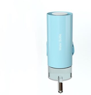 500/700Ml Pet Kat En Hond Automatische Feeder Kan Hangen Hond Drinkwater Gebotteld Kitten Trage Voeden Water container Levert licht blauw / 500ML