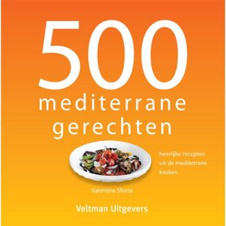 500 mediterrane gerechten - Boek Valentina Sforza (9048303214)