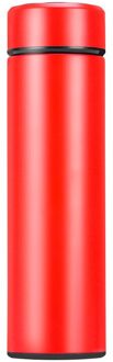 500 Ml Intelligente Temperatuur Display Roestvrijstalen Vacuüm Isolatie Draagbare Fles Thee Cup Coffee Cup Fles Thermosflessen Rood