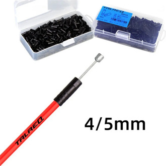 500 PCS Mountain Road Bike Bicycle Brake Gear Outer Cable End Caps Tips Crimps Shift Cable Wire Tip End Cap Housing