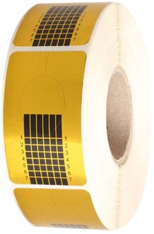 500 Pcs Nail Art Beeldhouwen Uitbreiding Formulieren Gids Sticker Acryl UV Gel Tips Accessoires MH88