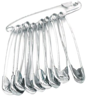 500 stks/pak Metalen Extra Grote Naaien Veiligheidsspelden Set Voor Kledingstuk Accessoires Voor 3.5 cm Selectie