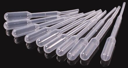 500 Stuks 0.2 Ml Capaciteit Wegwerp Afgestudeerd Transferpipetten Dropper Polyethyleen