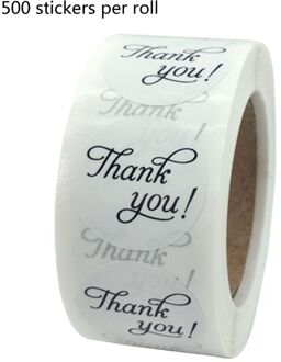 500 Stuks Dank U Stickers Seal Label Scrapbooking Bakken Bags Bruiloft Decoratie 5AC203064-2