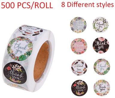 500 Stuks Dank U Stickers Seal Labels Voor Wedding Party Scrapbooking Stickers