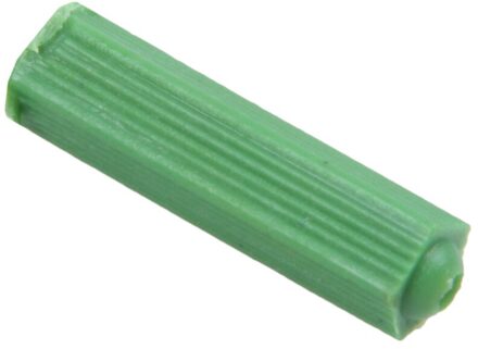 500 Stuks Groen Metselwerk Schroef Bevestiging Muur Anker Stekkers 6Mm X 27Mm