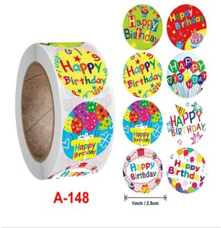 500 Stuks Verjaardag Dank U Stickers 8 Ontwerpen Voor Bruiloft Gunsten En Partij Handgemaakte Stickers Envelop Seal Briefpapier Sticker