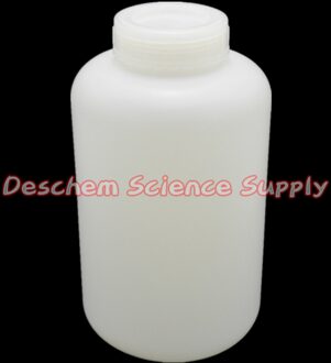 5000 mL Plastic Reagensfles Brede Mond 5L Chemie HDPE Sample Kolf