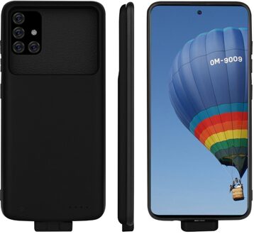 5000Mah Voor Google 4xl 3axl Batterij Case 2 In 1 Magnetische Zachte Tpu Google 4xl blauw