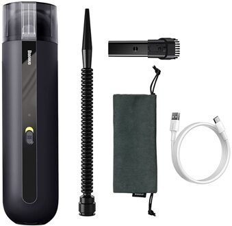 5000Pa Elektrische Auto Stofzuiger Draagbare Draadloze Handheld Auto Stofzuiger Robot Voor Auto-interieur & Thuis & Computer clea zwart