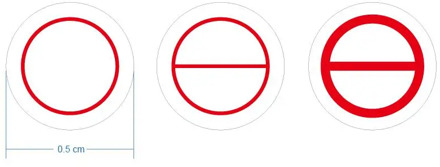 5000pcs 0.5cm diameter Screw hole seals Warranty void if seal broken, 3 type of do not enter,Item No. V28