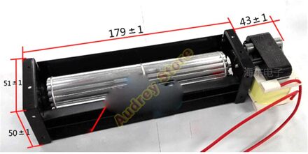 50090 50120 50190 DC12V 24V Drum Type Cross Flow Ventilator Air Blower 50090 12V