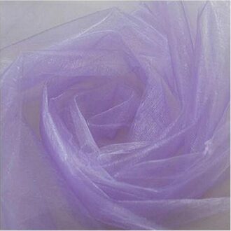 500Cm * 48Cm Organza Sheer Organza Tule Stof Voor Wedding Achtergrond Party Verjaardagen Decoratie Sheer Crystal Rideau De fenetre