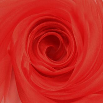 500Cm X 48Cm Sheer Crystal Organza Tulle Roll Stof Voor Wedding Achtergrond Party Decoratie Organza Stoel Sjerpen #50G