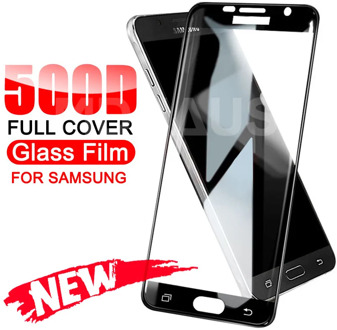 500D Full Cover Protective Glass On the For Samsung Galaxy A3 A5 A7 J3 J5 J7 2016 2017 S7 Tempered Screen Protector Glass Film