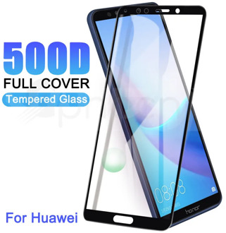 500D Tempered Glass For Huawei Y5 Lite Y7 Y6 Prime 2018 2019 Protective Glass Huawei Y9 2018 Prime 2019 Screen Protector Glass