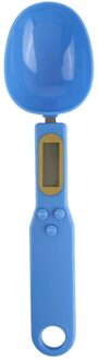 500G/0.1G Lcd Digitale Keukenweegschaal Meten Lepels Voor Koken Elektronische Gewicht Volumn Voedsel Schalen Keuken Gadgets Blauw
