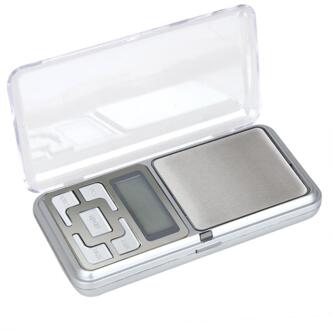 500G X 0.1G Draagbare Mini Elektronische Voedsel Schalen Pocket Case Postal Keuken Sieraden Gewicht Balanca Digitale Weegschaal Met 1 Lade